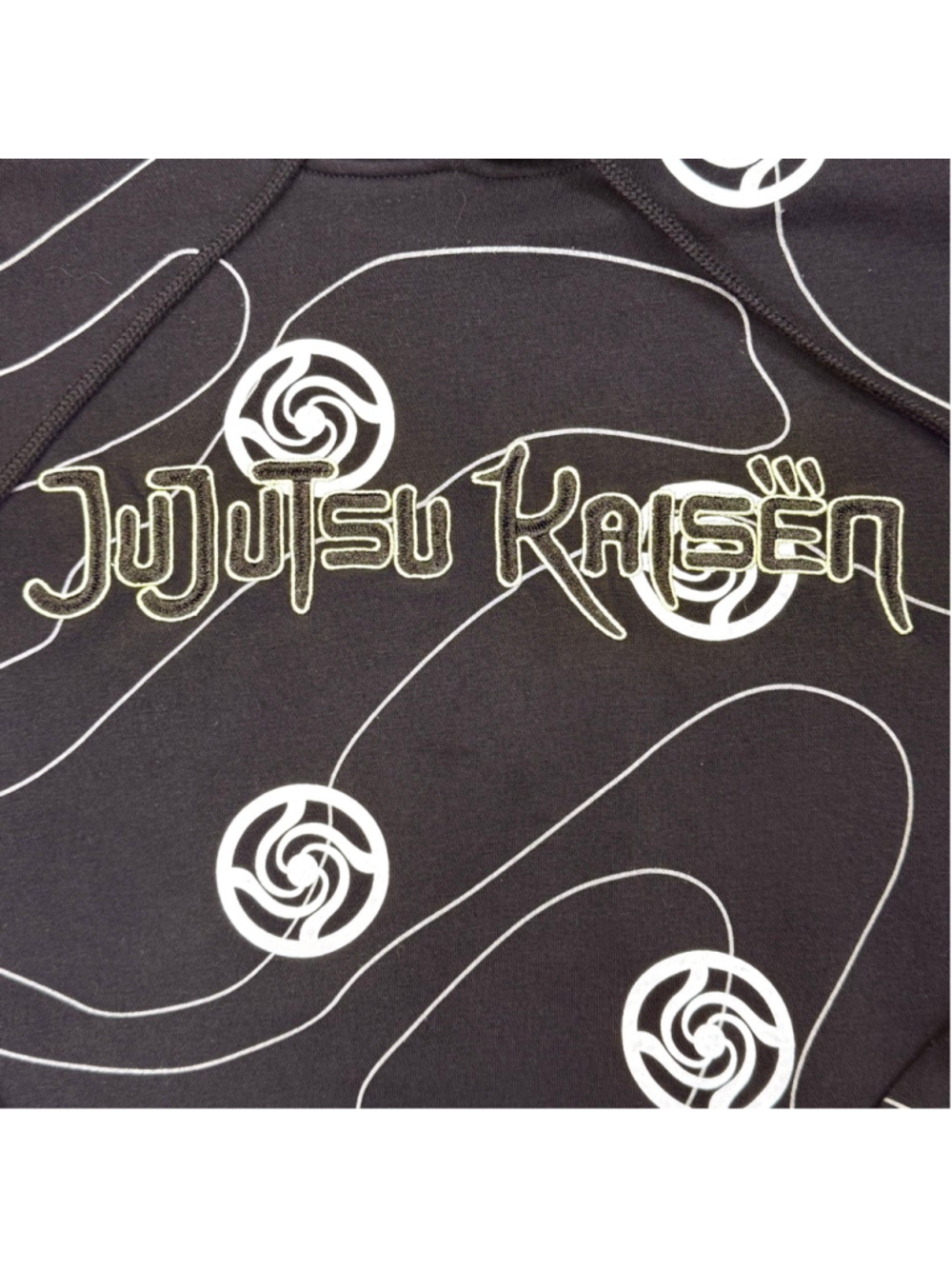 Men's Jujutsu Kaisen Black & White Designed Casual Hoodie Large - Picture 3 of 13